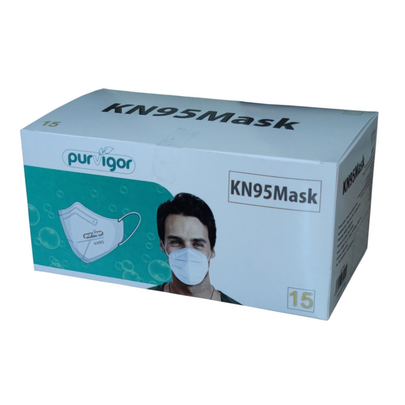 ماسک تنفسی پرویگور مدل KN95 کد 5 بسته 15 عددی