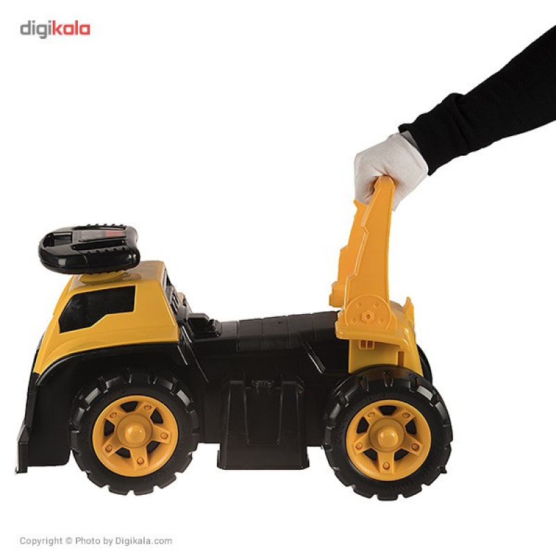 ماشین بازی سواری زرین تویز مدل 3In1 Dump Truck F7