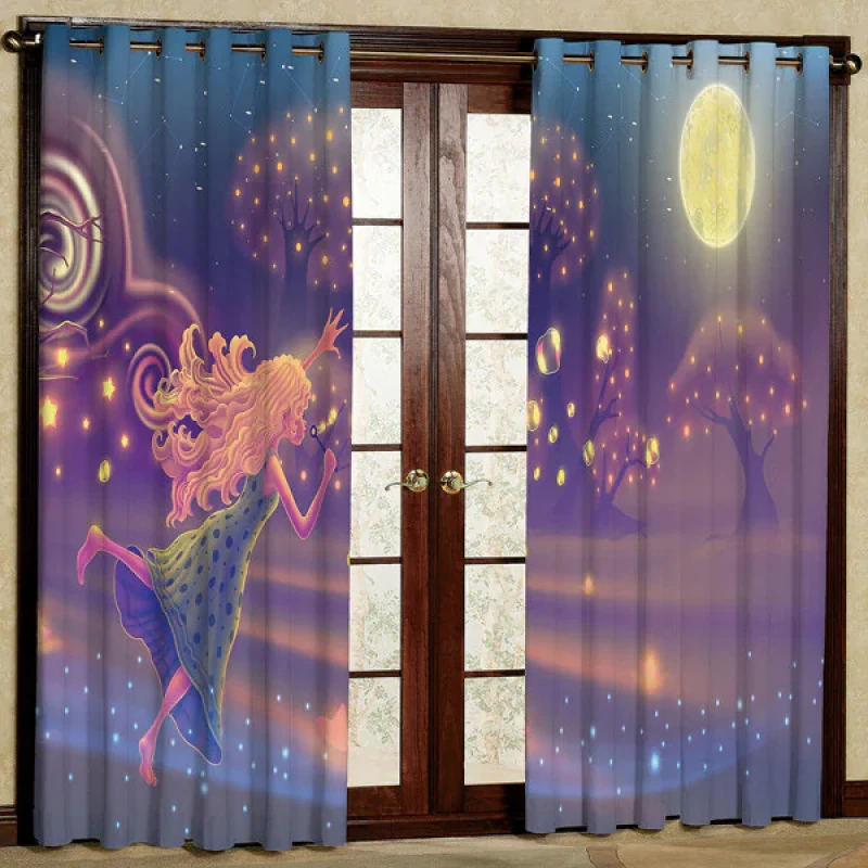 پرده مدل مخمل پانچی کد 6881 سایز 280x140 سانتی متر
