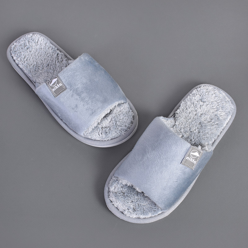 دمپایی حوله ای زنانه نیکتا مدل GRY.1250
