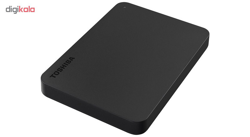 هارد اکسترنال توشیبا مدل Canvio Basics ظرفیت دو ترابایت دارای رابط USB Type-A 3.0