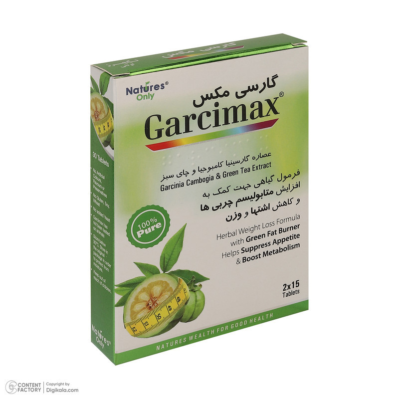 کپسول افزایش متابولیسم نیچرز اونلی بسته 30 عددی