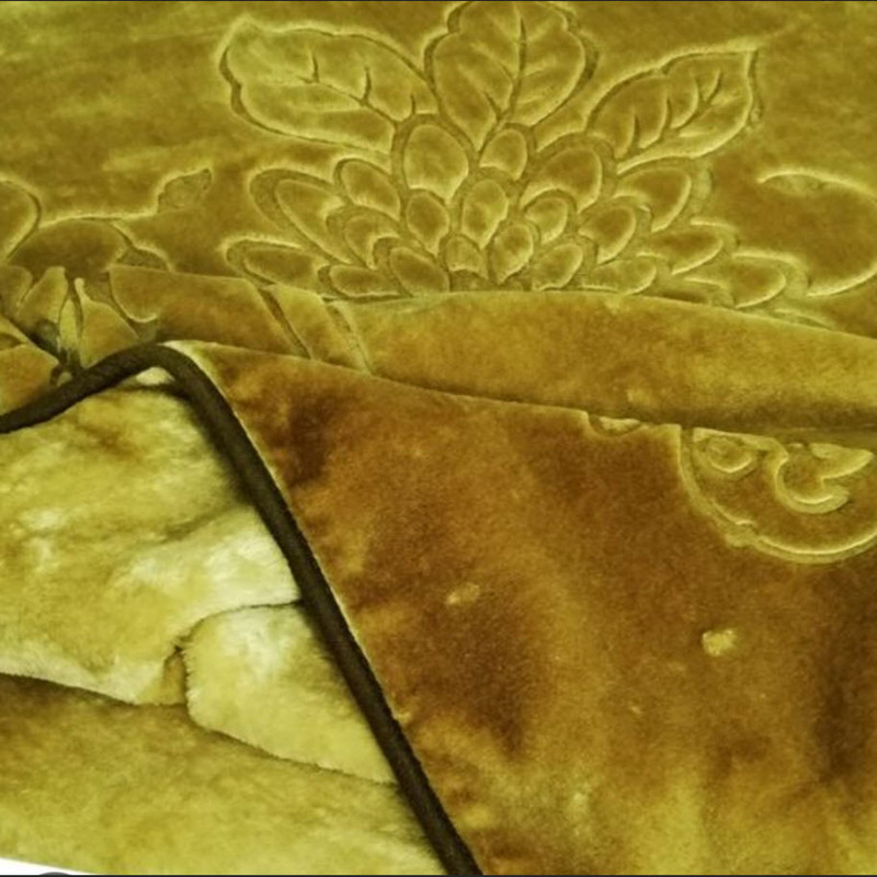 پتو گلبافت مدل الوان برجسته کد 350 سایز 240x220 سانتی متر