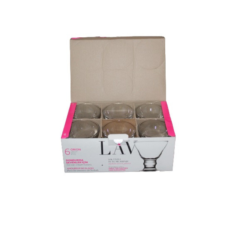 بستنی خوری لاو مدل ORN319F بسته 6 عددی