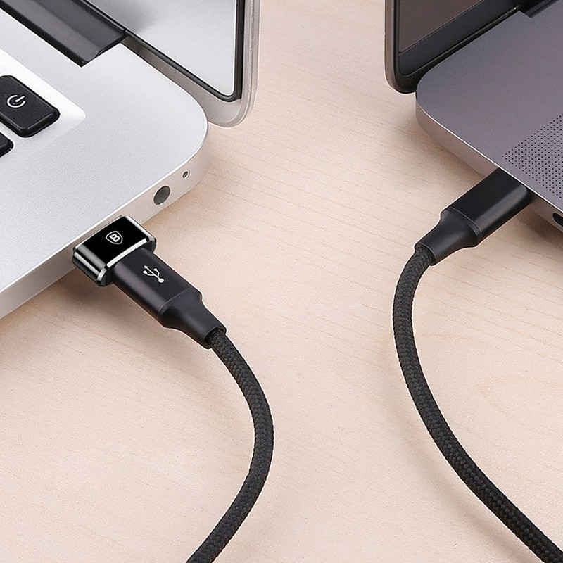 مبدل USB-C به USB باسئوس مدل OTG-3A