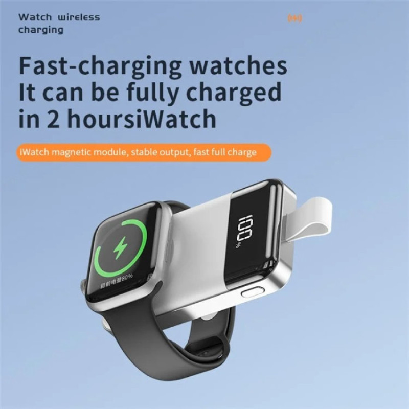 پاوربانک بی سیم مدل جاسویچی طرح MiniKeyChain C06 ظرفیت 2000 میلی آمپر ساعت