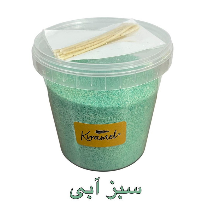 شمع کارامل مدل پودری