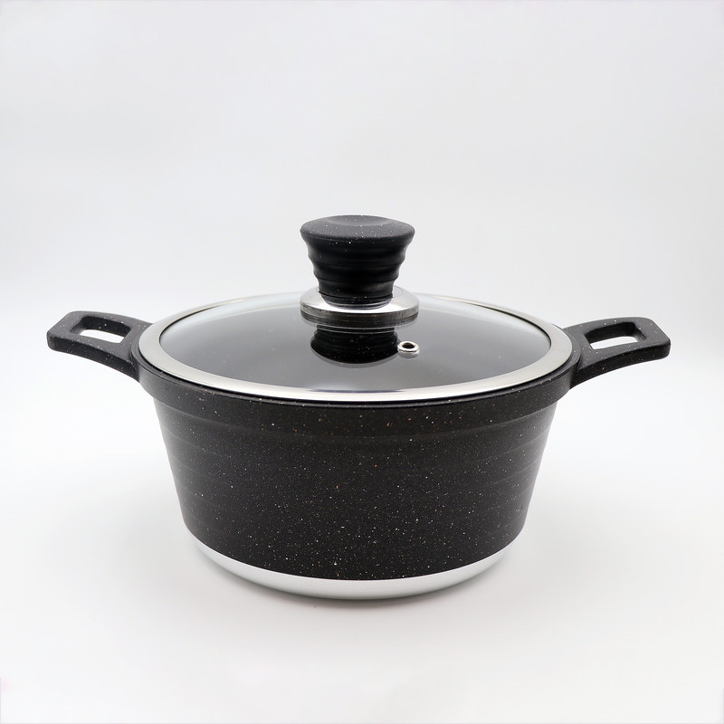 سرویس قابلمه و تابه گرانیتی 10 پارچه نیولایف مدل AFRA-6310