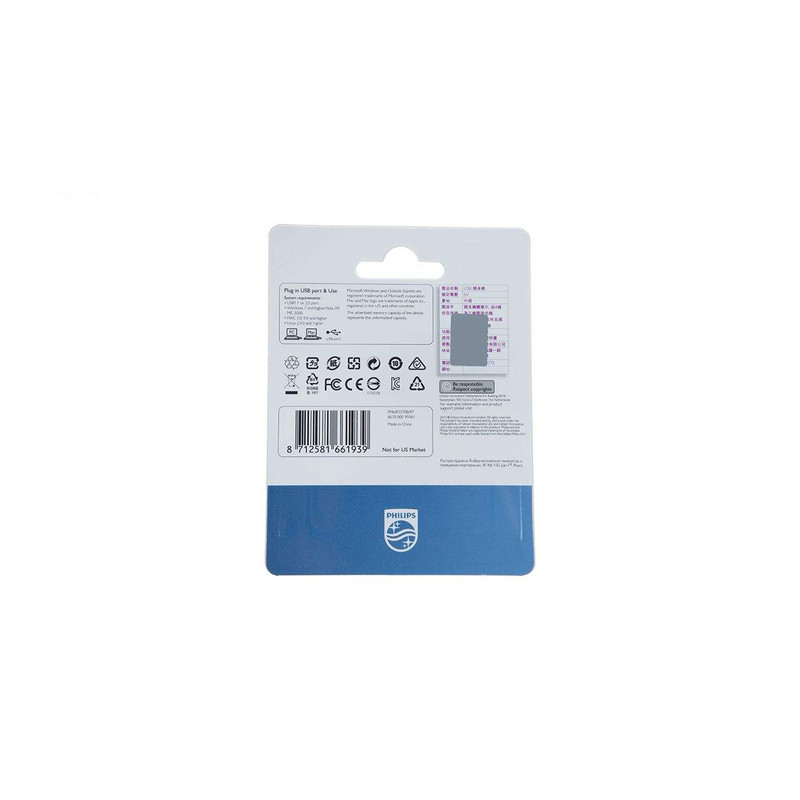 فلش مموری فیلیپس مدل Snow-FM64FD70B ظرفیت 64 گیگابایت