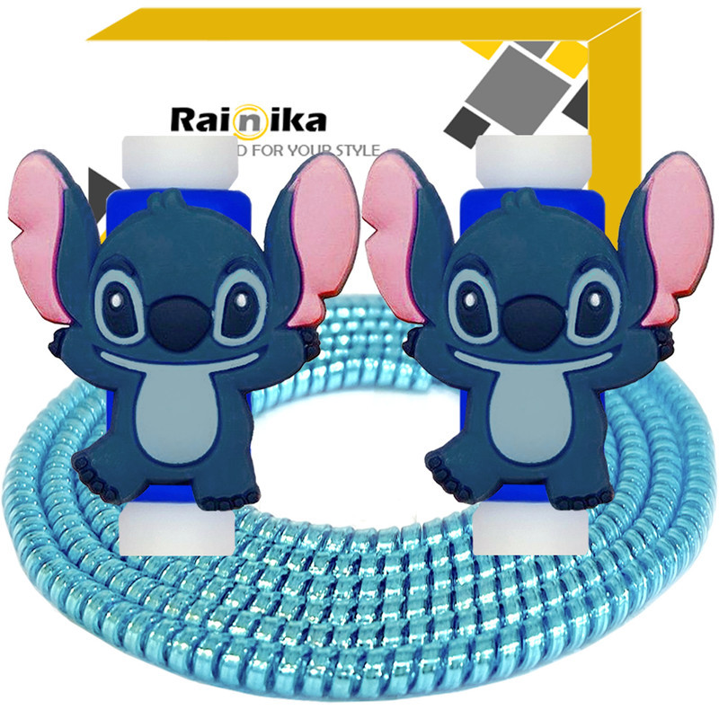 محافظ کابل شارژر و هندزفری رینیکا مدل Stitch AAA 03 مجموعه 3 عددی
