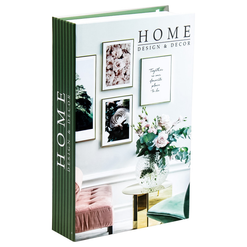 جعبه دکوری مدل کتاب دکوراتیو کد HOME DSGN 200 مجموعه دو عددی