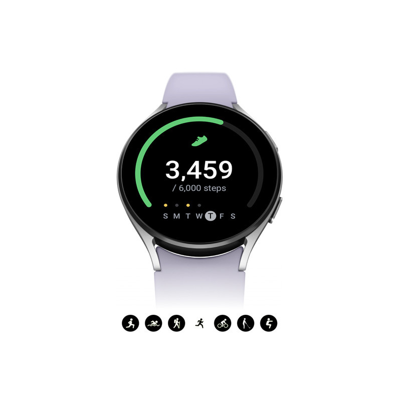 ساعت هوشمند 40 میلی‎متری سامسونگ مدل Galaxy Watch 5 با بند سیلیکونی