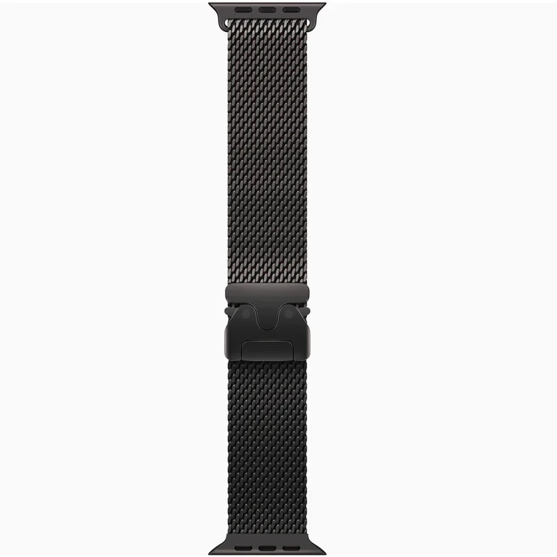 ساعت هوشمند 49 میلی متری اپل مدل Ultra 3 Black Titanium Case با بند Titanium Milanese
