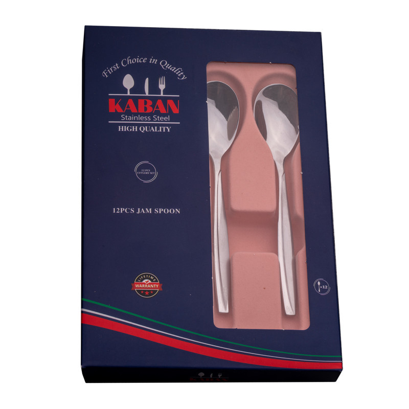 قاشق مربا خوری کابان مدل M-19 بسته 12 عددی