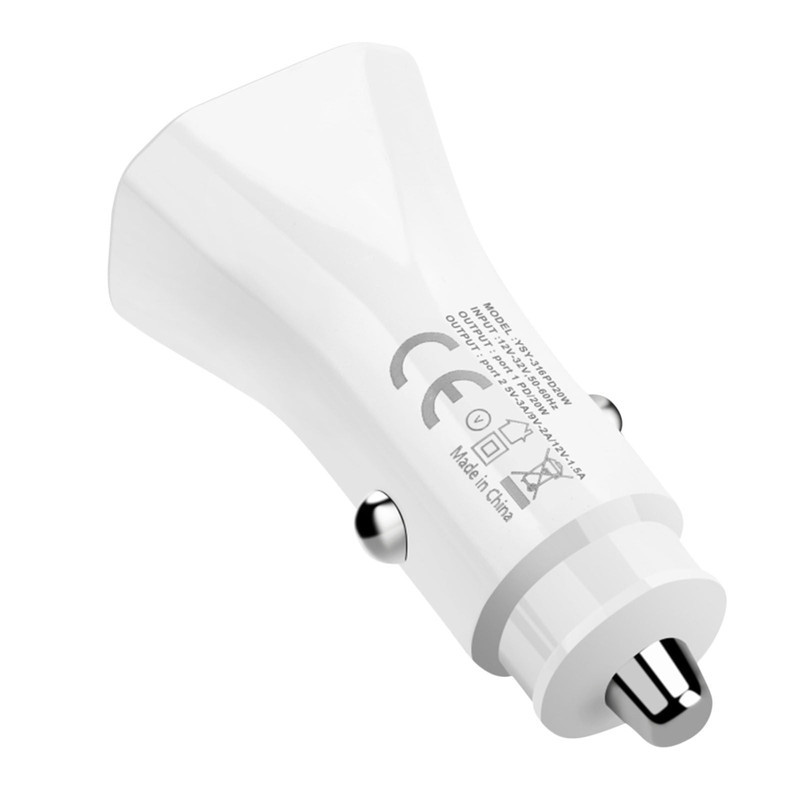 شارژر فندکی 38 وات دو پورت هاگوجو مدل SD2670