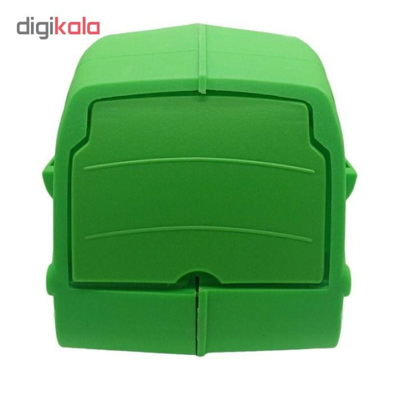 ماشین بازی حمل زباله پلاستیکی متفرقه مدل ktm-14 با 4 چرخ قطر 8 سانتیمتر و ابعاد 300x170x150 میلی‌متر