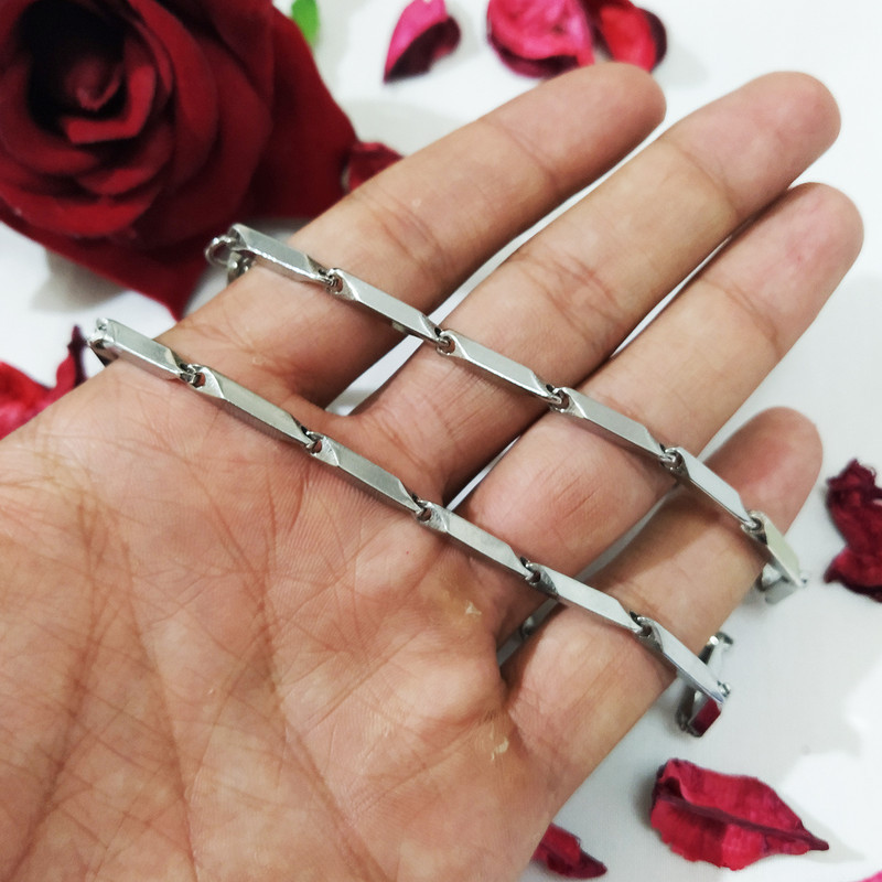 زنجیر مردانه سلین کالا مدل استیل ce-As31