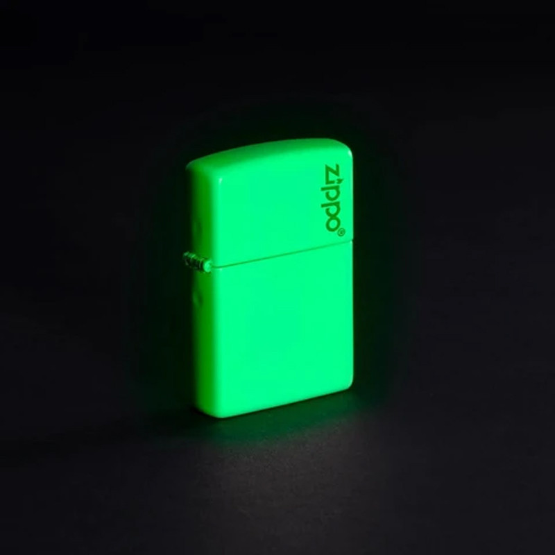 فندک زیپو مدل Glow In the dark Zippo Logo کد 49193Zl
