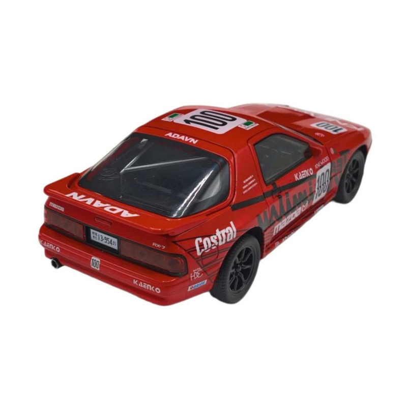 ماکت ماشین ناب سل مدل  مزدا RX7 اسپرت فلزی چراغ تاشو موزیکال  1:24 Mazda RX-7