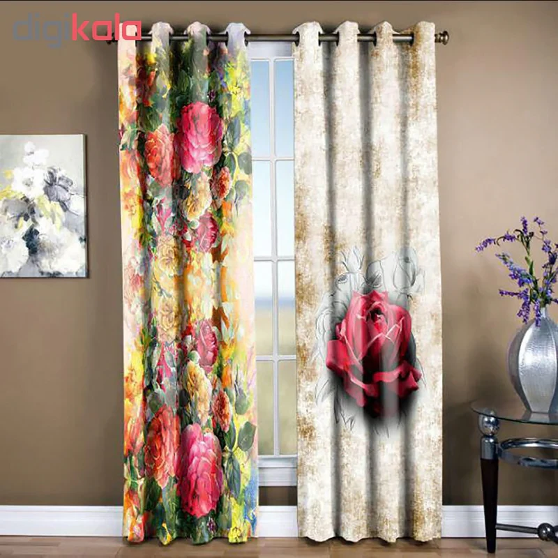 پرده کد 533 سایز 150×300 سانتی متر