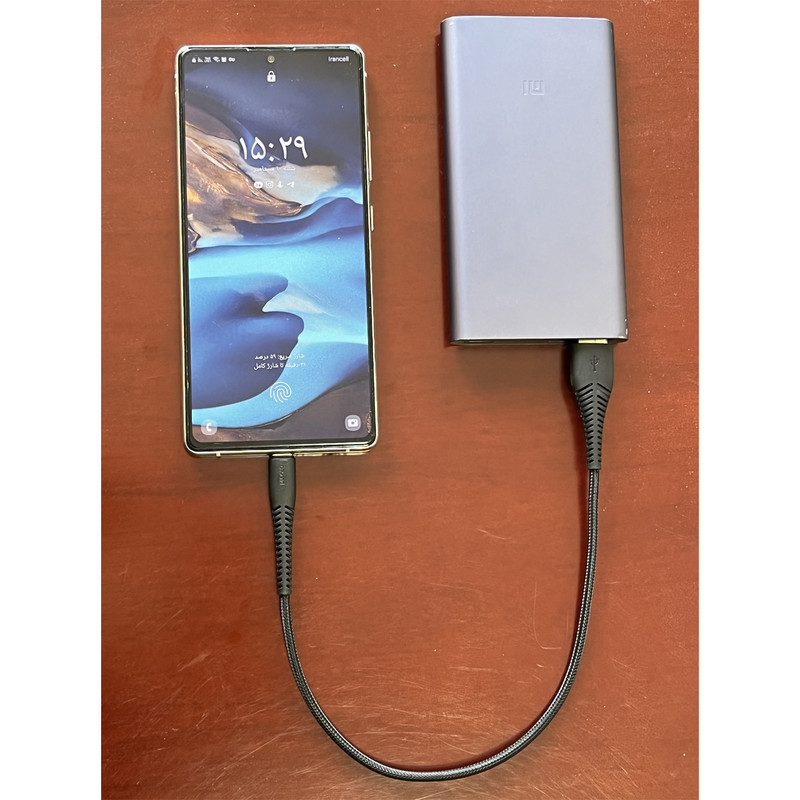 کابل تبدیل USB به MicroUSB بیاند مدل BA-313 طول 0.3 متر