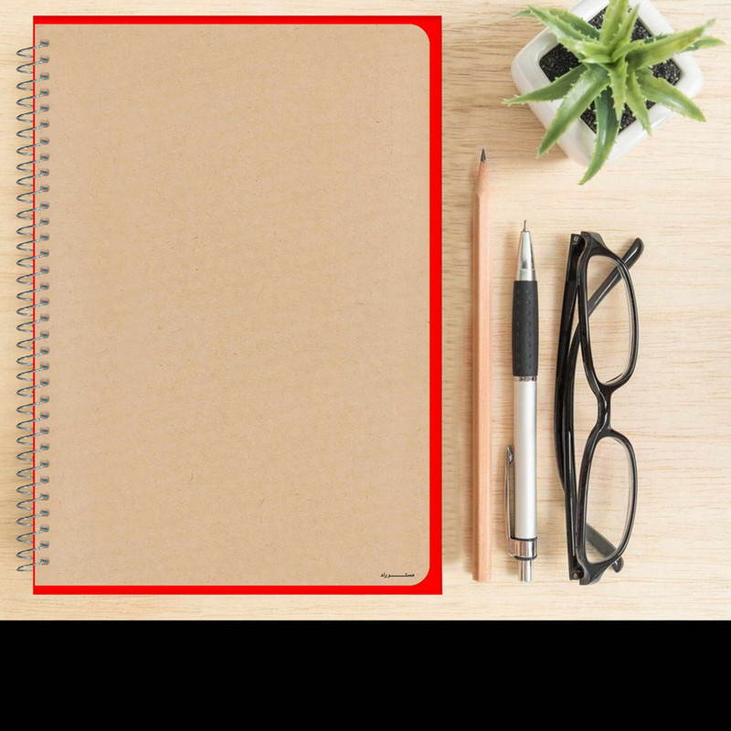 دفتر مستر راد مدل جانک ژورنال طرح اسکرپ بوک کد 1616 scrapbook