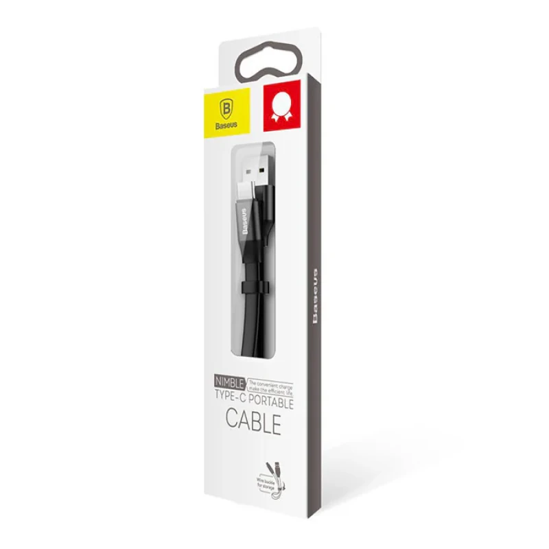 کابل تبدیل USB به USB-C باسئوس مدل CATMBJ-01 طول 0.23 متر