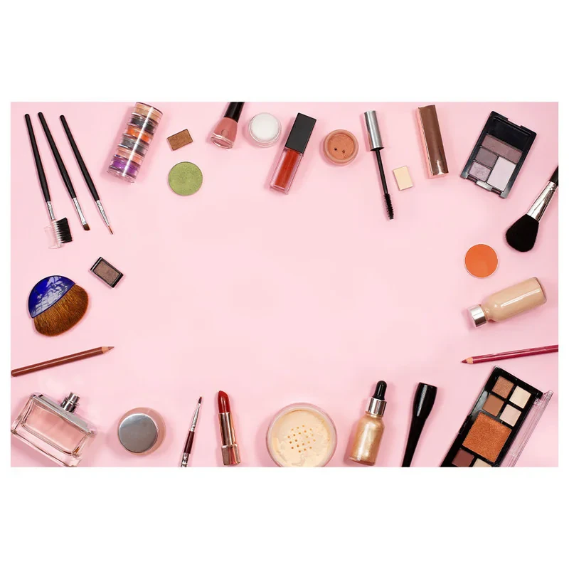 فرش پارچه‌ای مدل فرشینه طرح ست میکاپ کد AR3060719