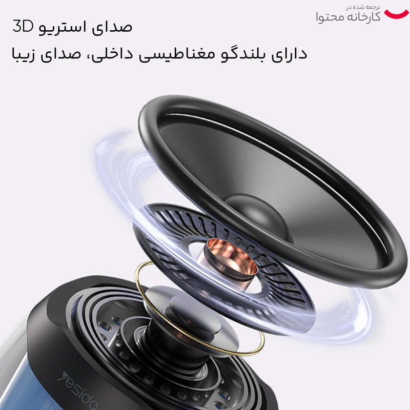 اسپیکر بلوتوثی یسیدو مدل YSW09