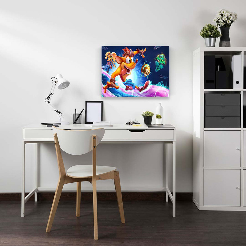 تابلو شاسی مدل crash bandicoot کد S-11040