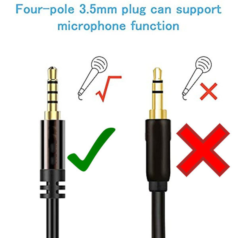 کابل افزایش طول 3.5 میلی متری صدا مدل EL-4Pole به طول 5 متر