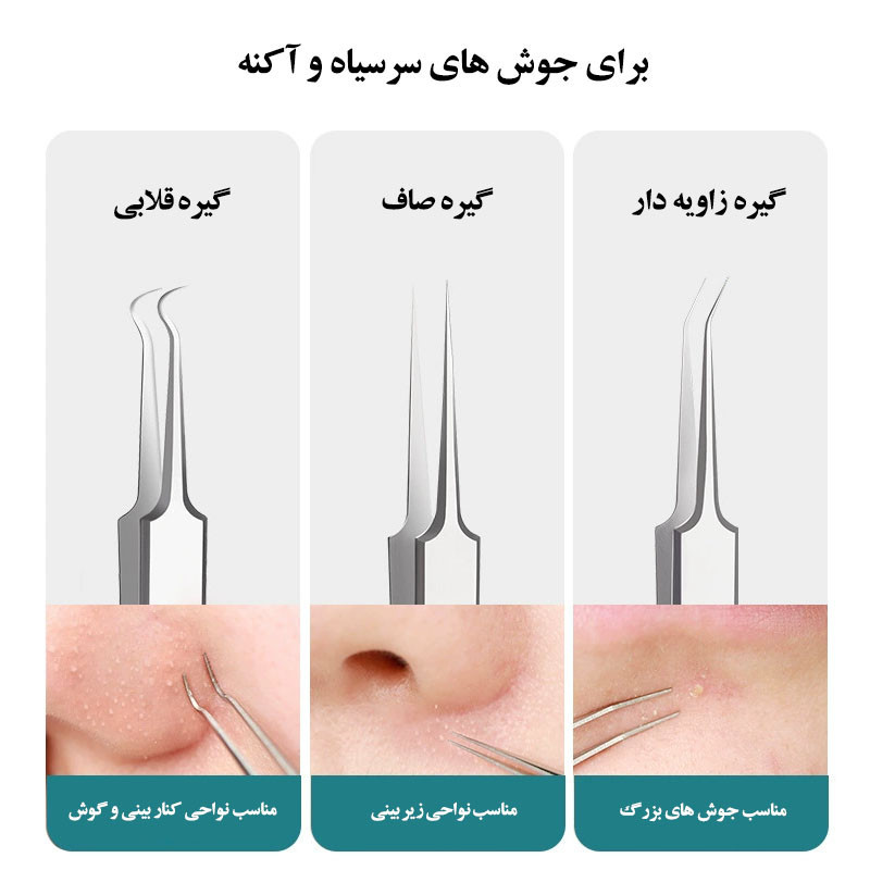 مجموعه ابزار پاک‌سازی پوست جیکومو مدل Anti-Acne بسته 8 عددی