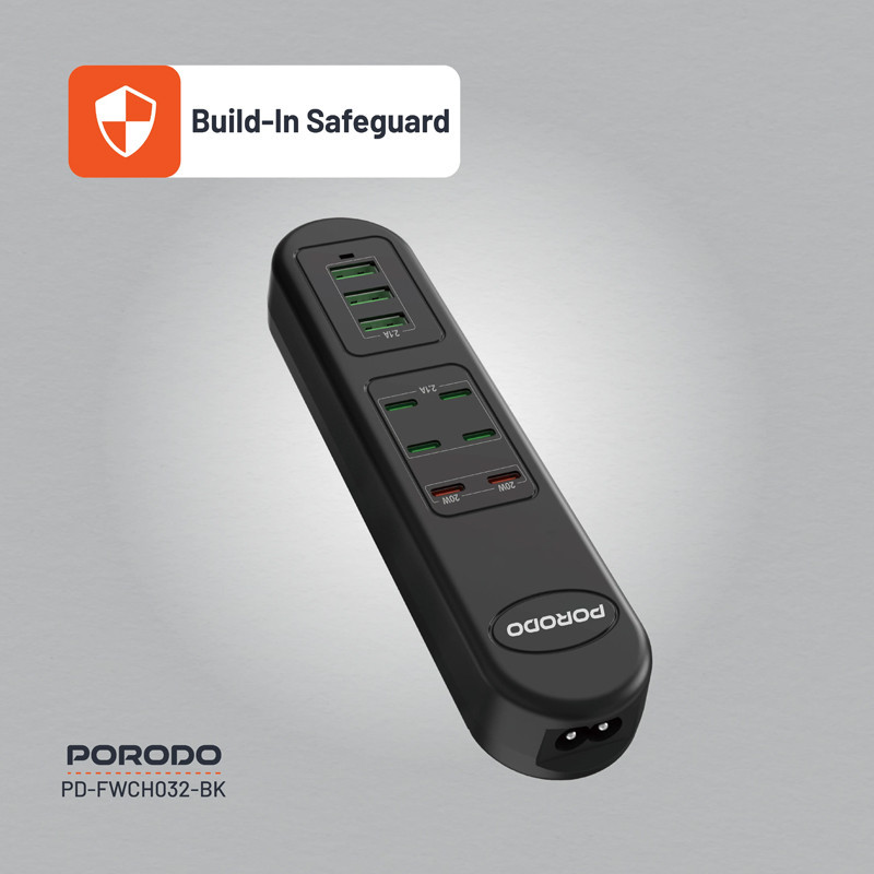 چندراهی برق پرودو مدل USB HUB