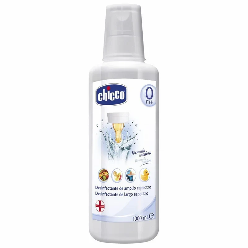 مایع ضدعفونی کننده شیشه شیر چیکو کد 648572 حجم 1000 میلی لیتر