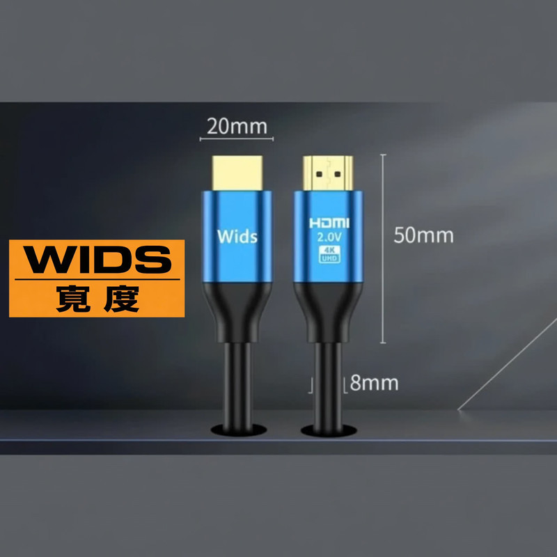 کابل HDMI 4K ویدز مدل HIGH SPEED طول 15 متر