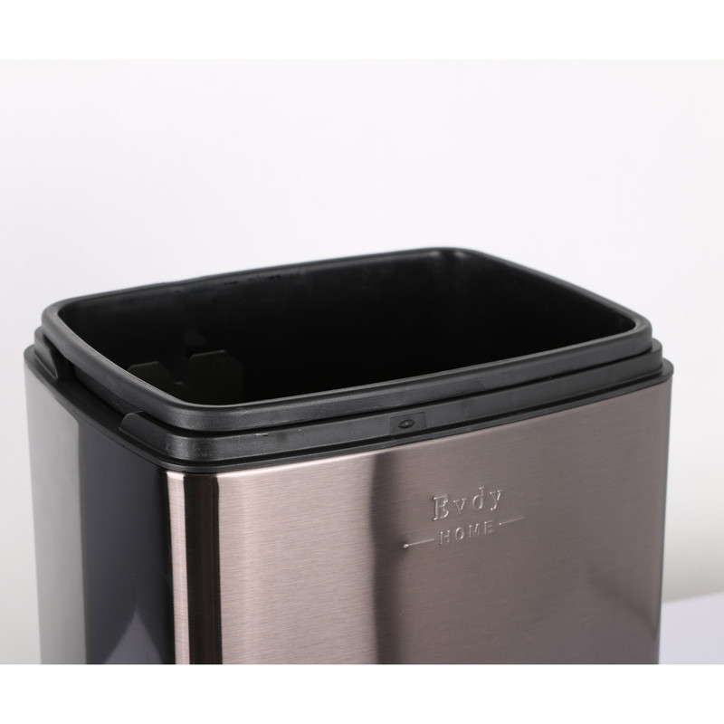 سطل زباله دلفین مدل EV-12-ltr بادبزنی