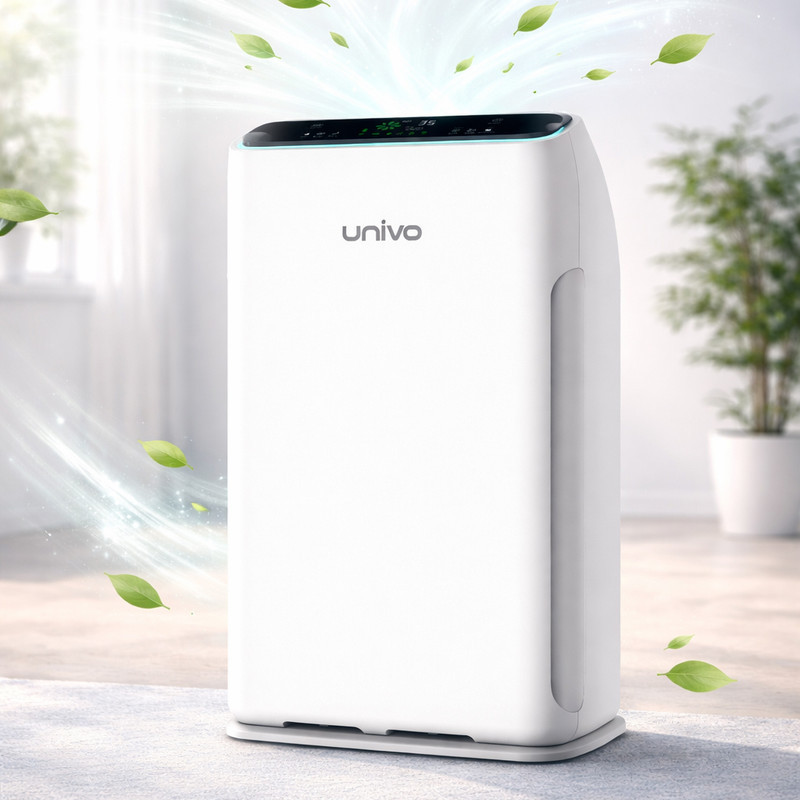 دستگاه تصفیه‌کننده هوا خانگی پنج مرحله‌ای یونیوو مدل UAir Sora 320 به همراه فیلتر