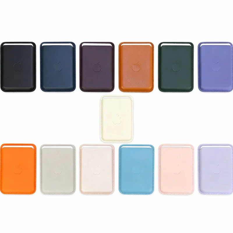 جاکارتی موبایل مدل leather wallet magsafe