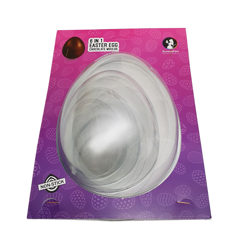 قالب شکلات سورنا پارت مدل تخم مرغی کد Mhr-47896 مجموعه 6 عددی
