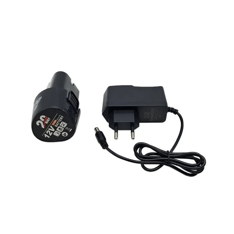 مجموعه شارژر و باتری دریل شارژی 12 ولت 15 آمپر بیست مدل 12V مجموعه 2 عددی