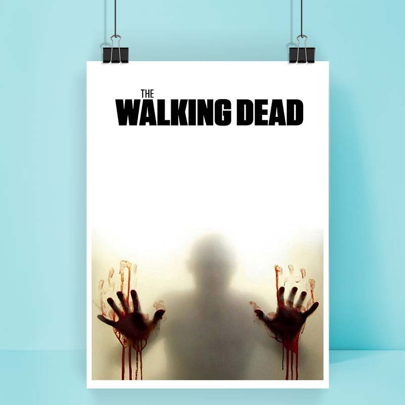 پوستر کارنيکا طرح مردگان متحرک The Walking Dead کد 62264 مجموعه 8 عددی