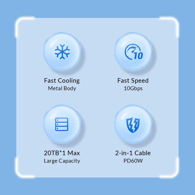 قاب هارد اکسترنال USB -C اوریکو مدل 6616C3