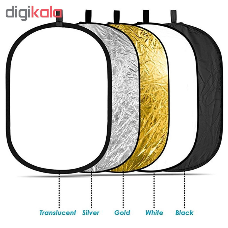 رفلکتور 5 کاره گودکس مدل oval120 سایز 80x120 سانتی متر