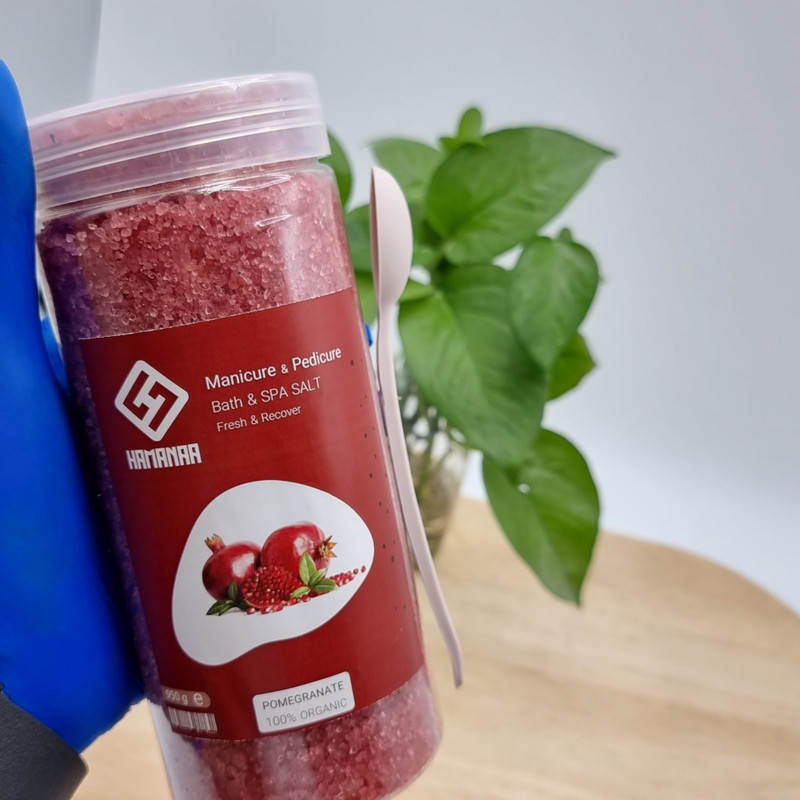 نمک حمام هامانا مدل Pomegranate وزن 950 گرم