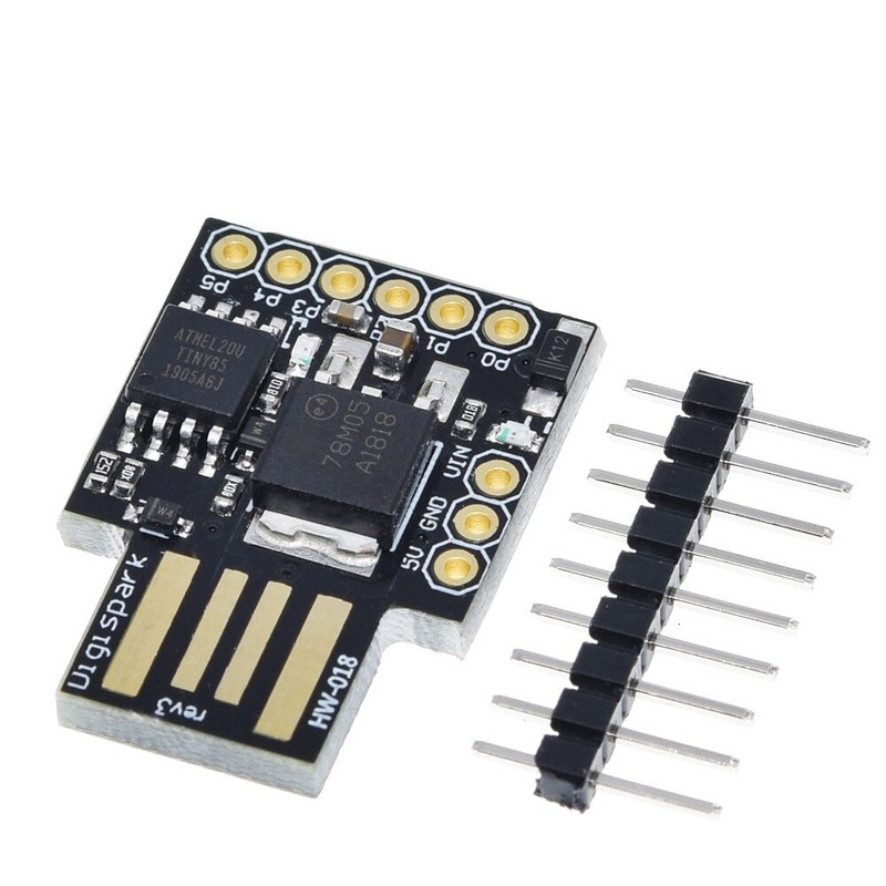 برد راه انداز میکروکنترلر مدل ATtiny85 - Digispark