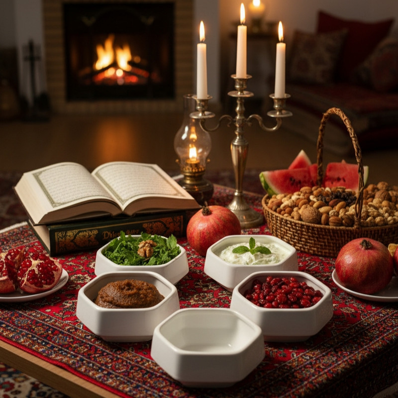 پیاله مدل سرامیکی طرح ۶ ضلعی مجموعه ۲ عددی