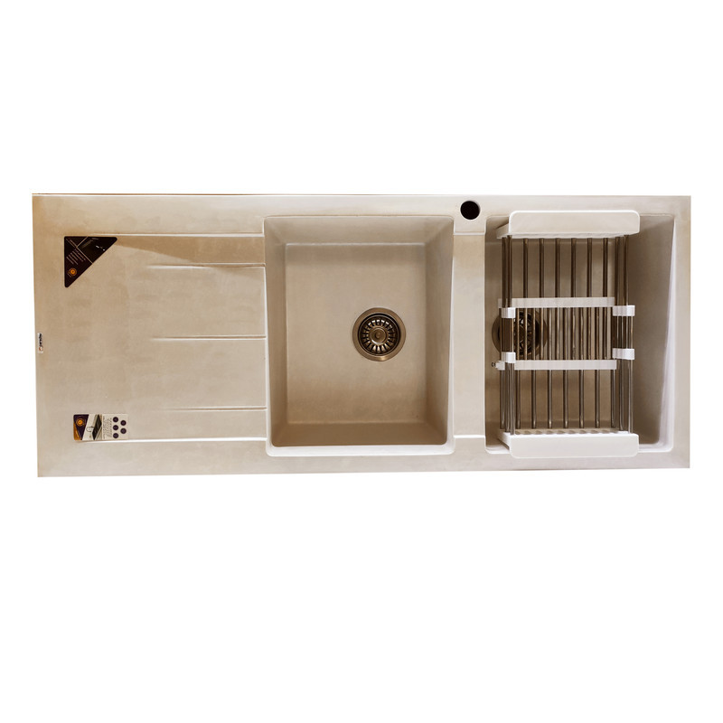 سینک ظرفشویی گرانیت پارادایز مدل TURKEY-SADAFI-213  توکار
