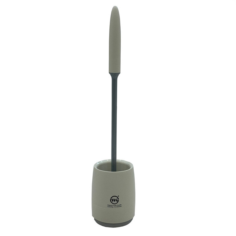 فرچه توالت شوی دبلیو اِس مدل سیلیکونی قاب دار کد HS115