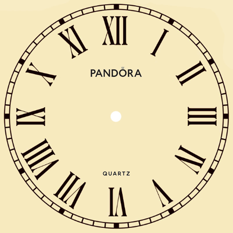 صفحه ساعت دیواری مدل Pandora