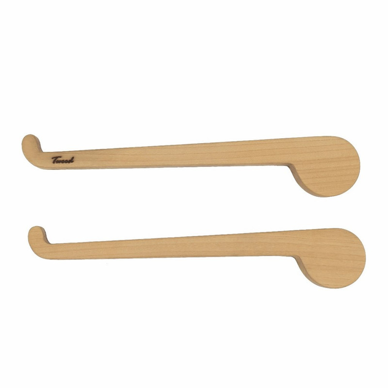 پایه نگهدارنده لپ‌تاپ تی وود مدل چوب طبیعی 01 بسته دو عددی
